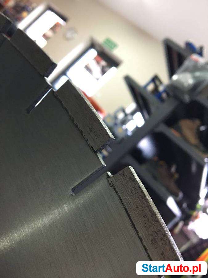 Profesjonalna niemiecka tarcza diamentowa HESS 900mm silka