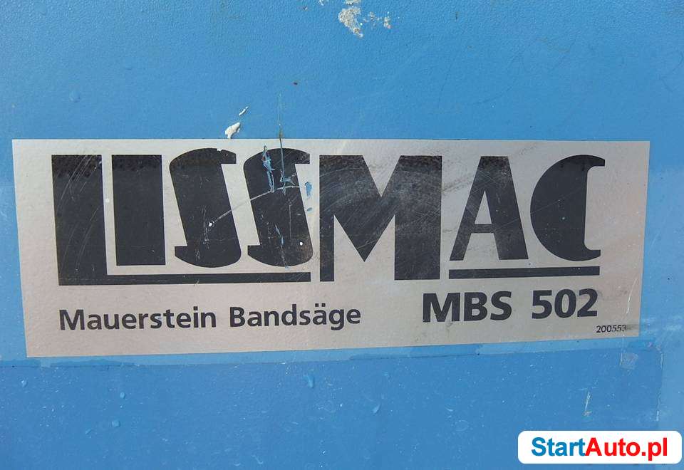 Profesjonalna przecinarka stolikowa LISSMAC MBS – 502/2