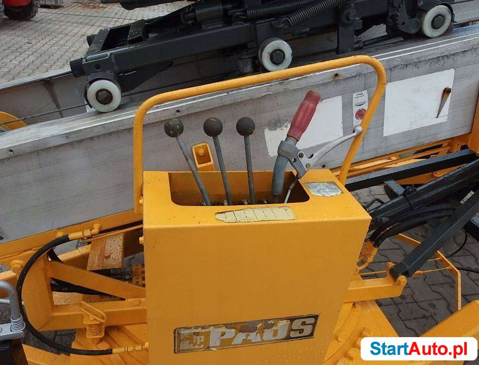 Profesjonalna winda drabina dekarska PAUS ASA 25 WH/K załama