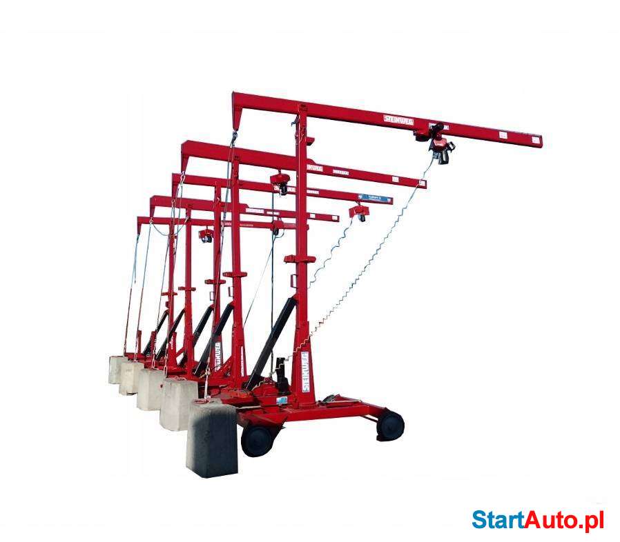 Profesjonalne dźwigi żurawie Steinweg MK-300 i MK-400 krany