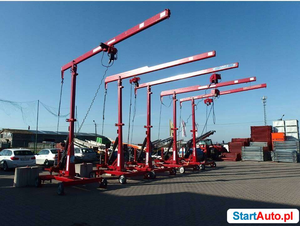 Profesjonalne dźwigi żurawie Steinweg MK-300 i MK-400 krany