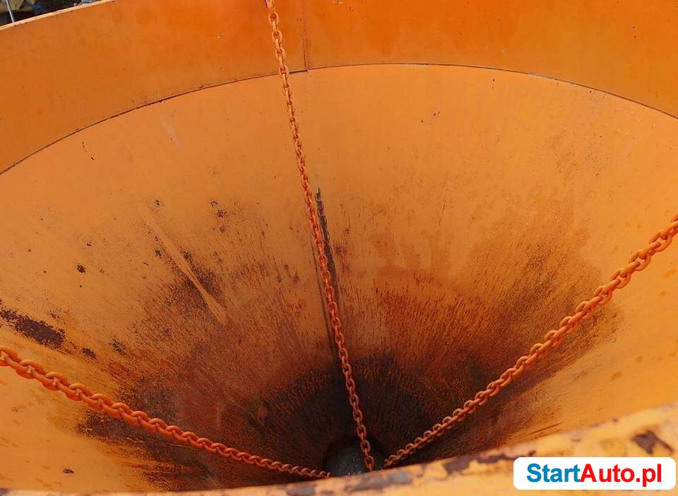 Profesjonalny pojemnik dźwigowy do betonu niemieckiej firmy