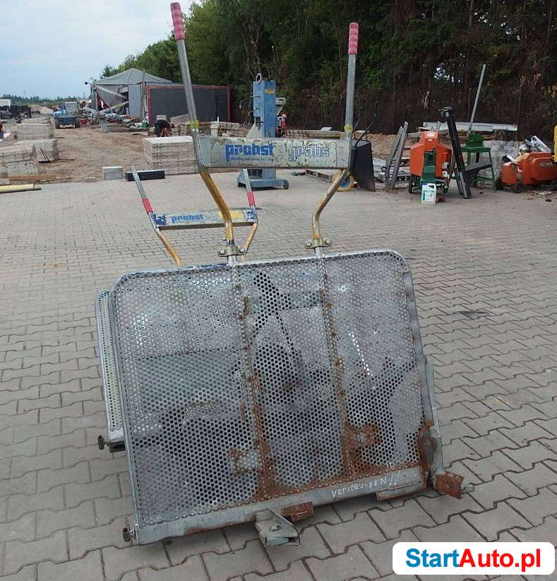 Profesjonalny wózek mechaniczny do kostki brukowej PROBST