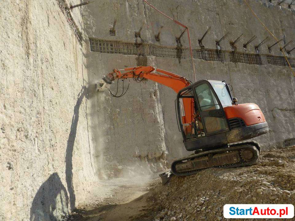 Profiler do ścian SIMEX dla koparek o masie 12-20 ton