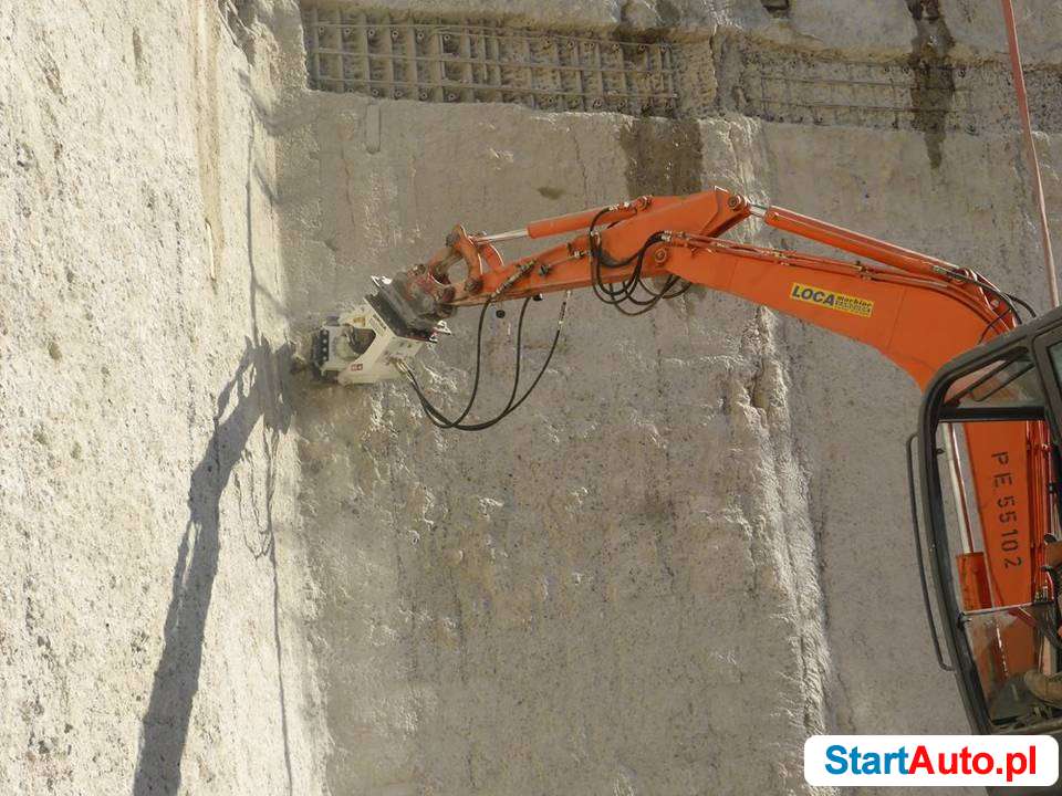 Profiler do ścian SIMEX dla koparek o masie 6-12 ton