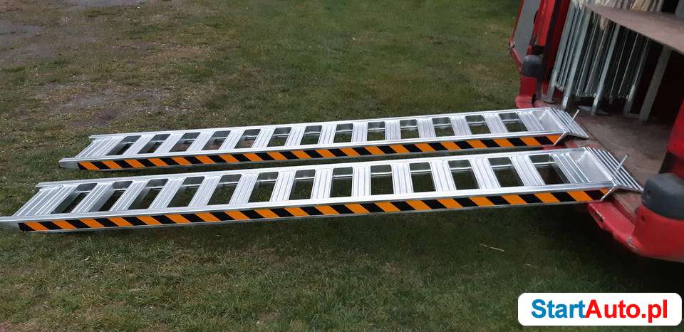 Promocja Najazdy aluminiowe 2.5 m Rampa Najazdy dla koparki