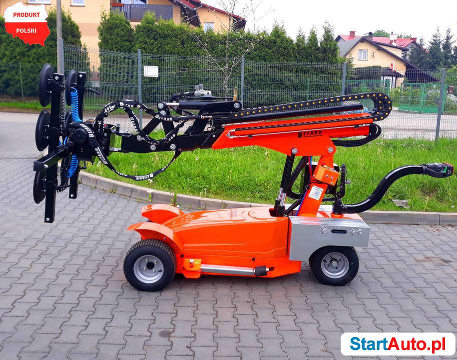 Próżniowy robot manipulator rmontażowy do szyb, okien