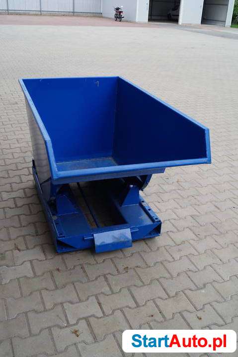 Przechylny kontener TK 0,3 m3, koleba premium