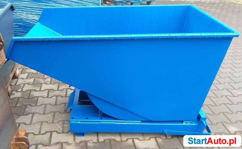 Przechylny kontener TK 0,3 m3, koleba premium