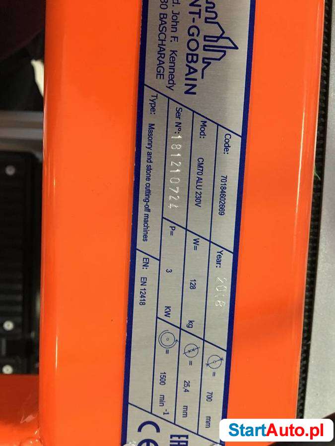 Przecinarka NORTON ALU CM70 ALUMINIOWA LEKKA 700mm