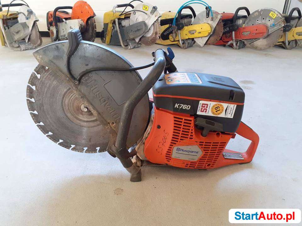 PRZECINARKA PIŁA HUSQVARNA K760 NR. 501 BETON WROCŁAW MILICZ