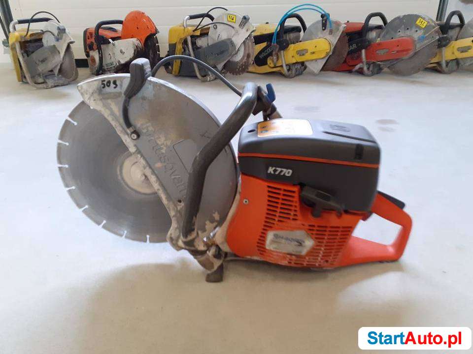 PRZECINARKA PIŁA HUSQVARNA K770 NR. 509 BETON WROCŁAW MILICZ