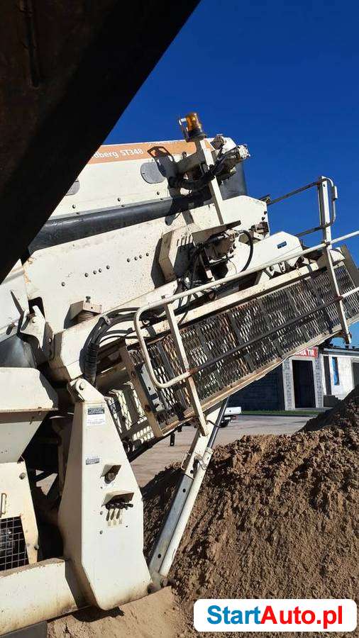Przesiewacz mobilny Metso Nordberg ST348 na gąsienicach