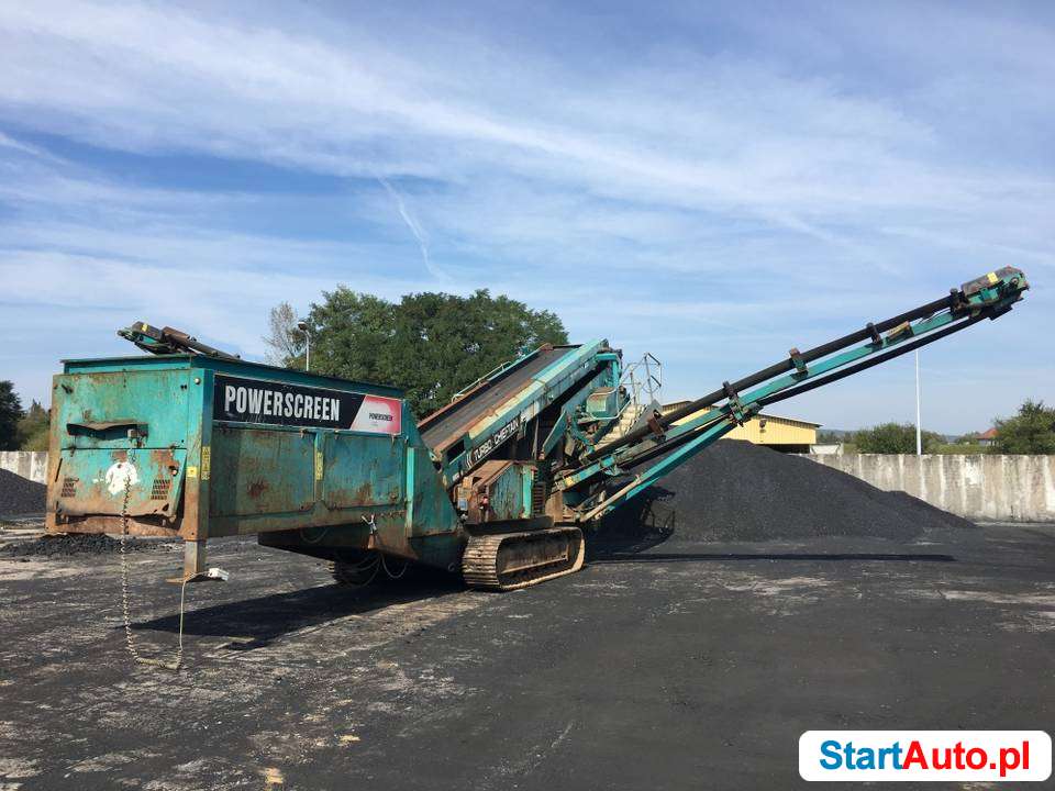 Przesiewacz mobilny Powerscreen Chieftain 1400 2008r.