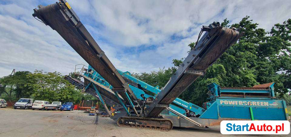 Przesiewacz sortownik Powerscreen Chieftain 2200 3D, rok 201