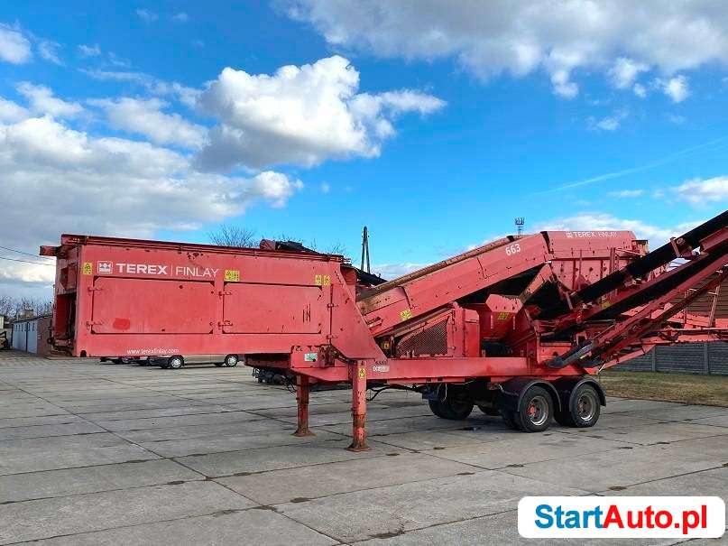 Przesiewacz Terex Finlay 663 WE