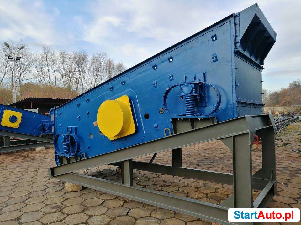 Przesiewacz Wibracyjny ŁZG ŁĘCZYCA Typ WPB-531 Po Odbudowie