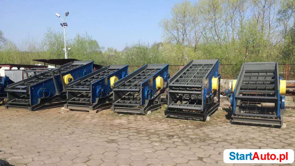 Przesiewacz wibracyjny ŁĘCZYCA WPB-421 Po Kapit. Remoncie