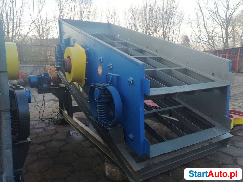 Przesiewacz wibracyjny ŁĘCZYCA WPB-421 Po Kapit. Remoncie