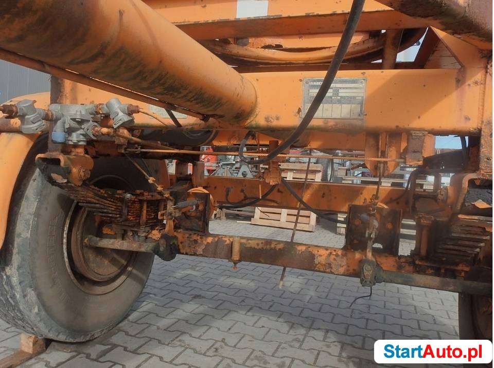 Przyczepa dłużycowa Auwarter NL8.0 – DMC.dłużyca do prętów