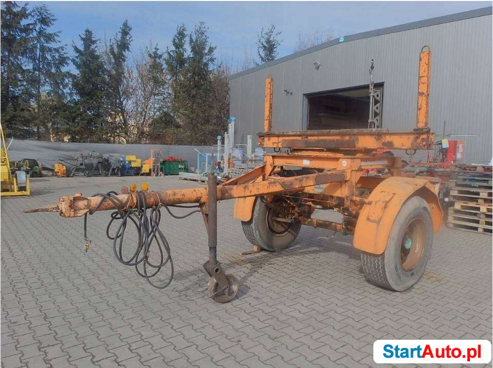 Przyczepa dłużycowa Auwarter NL8.0 – DMC.dłużyca do prętów