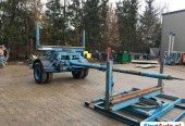 Przyczepa dłużycowa dłużyca 5T DMC do stali słupów belek