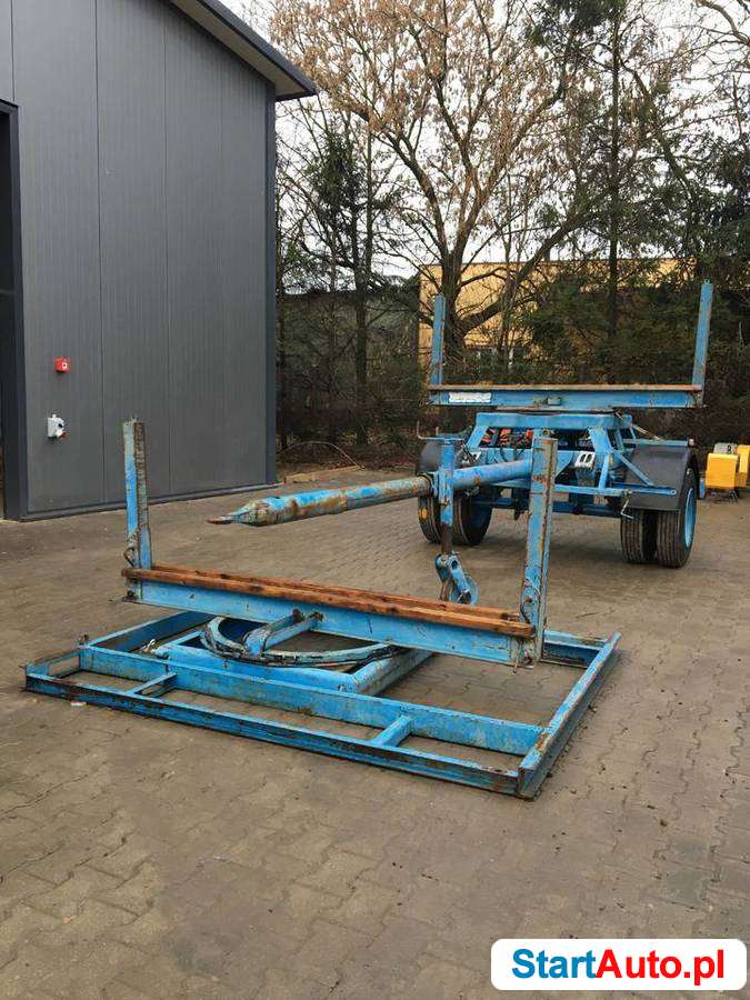 Przyczepa dłużycowa dłużyca 5T DMC do stali słupów belek