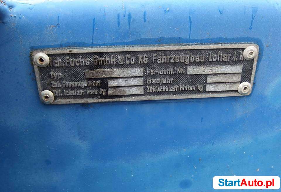 Przyczepa dłużycowa FUCHS, HEINRICH LMA 6000/2 DMC