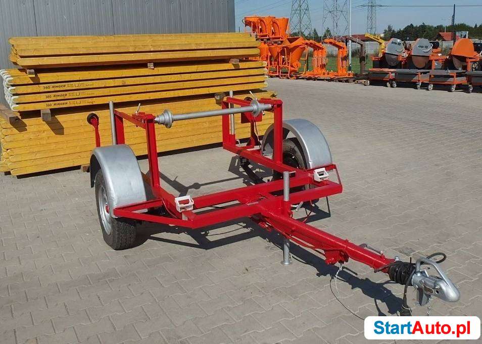 Przyczepa do przewozu kabli ZIFFER 33 Kablówka