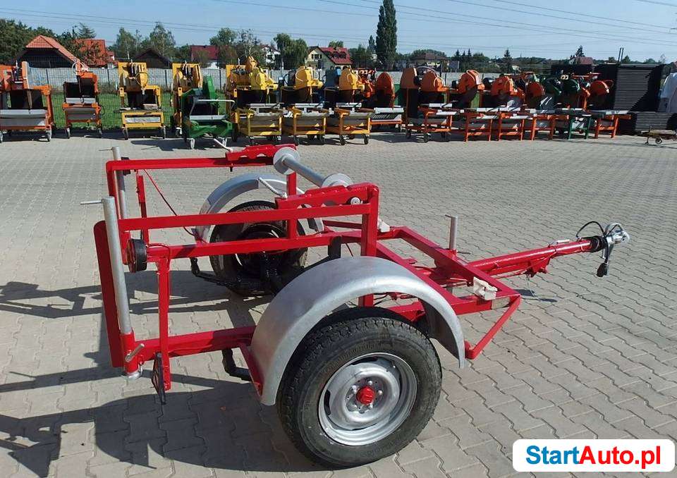 Przyczepa do przewozu kabli ZIFFER 33 Kablówka