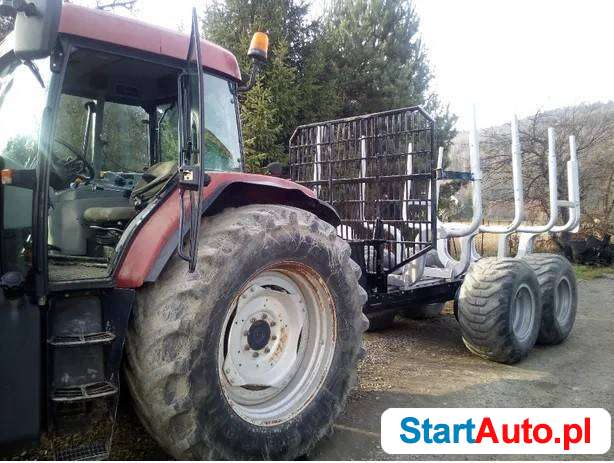 Przyczepa leśna zrywkowa forwarder 4WD