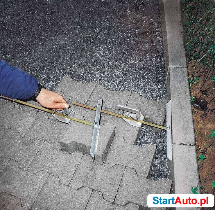 Przymiar wzornik brukarski do kostki Probst MAL