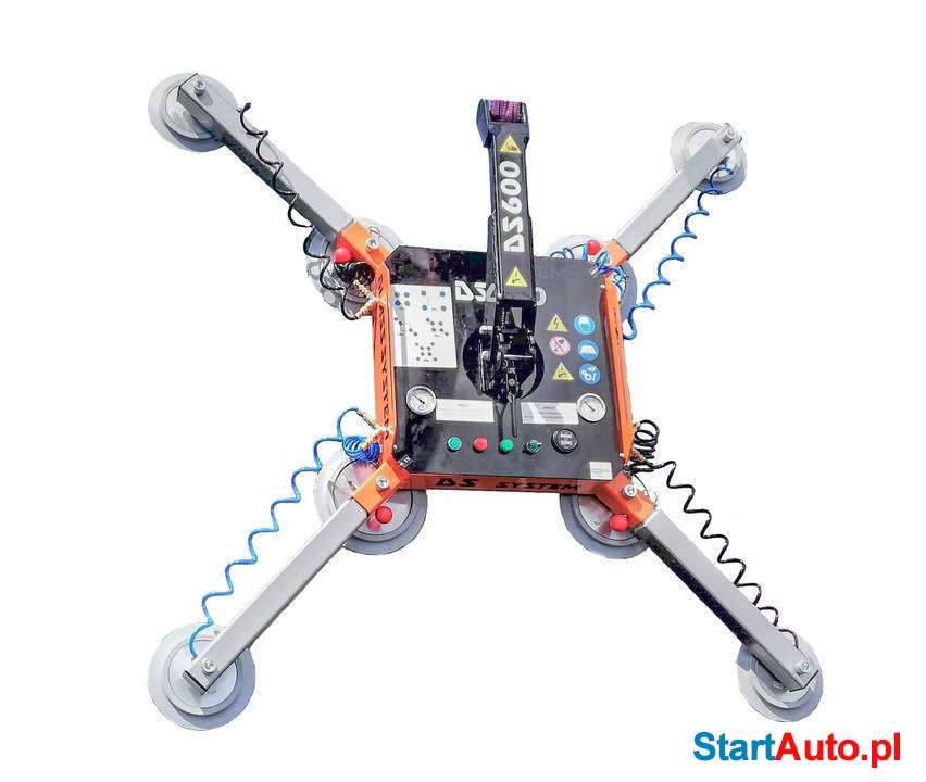 PRZYSSAWKA CHWYTAK DO MONTAŻU OKIEN TAKŻE HS – DS 600