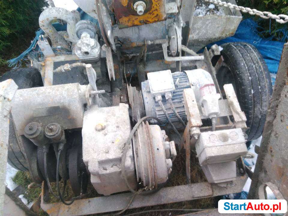 Putzmeister P 13 do poprawek do maszyny są 3 kompresory