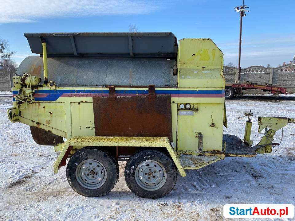 Recykler drogowy maszyna do przerobu zerwanego asfaltu