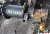 reduktor z wciągarką hydrauliczną do żurawia