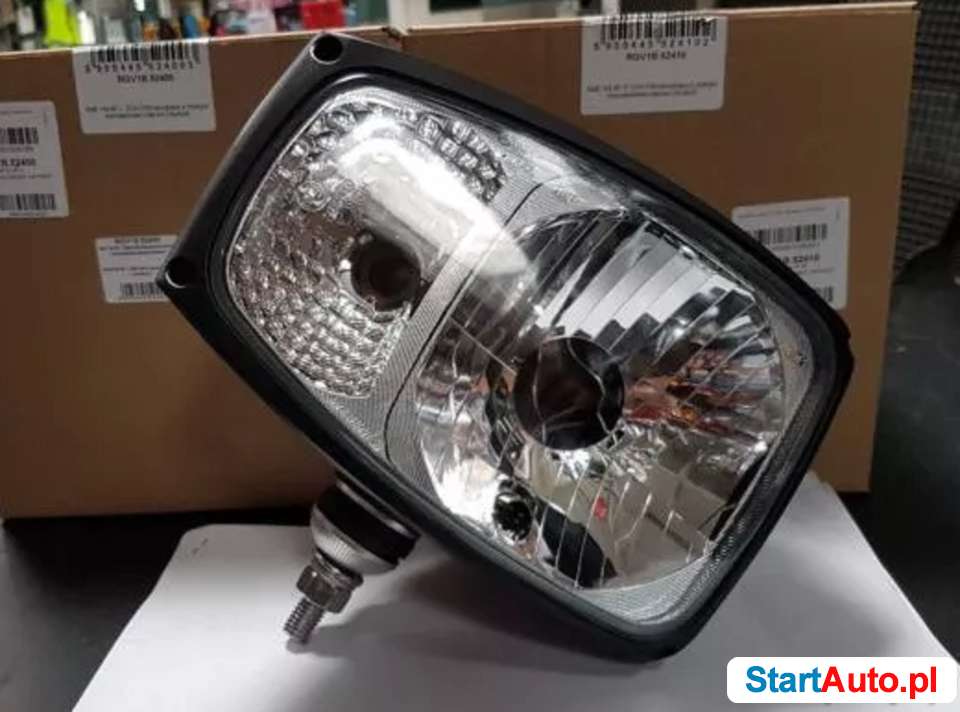 Reflektor lampa przednia z kierunkowskazem Jcb fastrac ładow