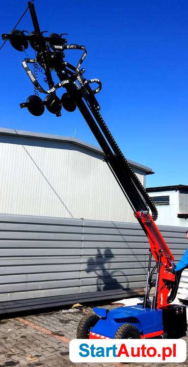 Robot montażowy, manipulator do okien, 600 kg, do 4,5 metra