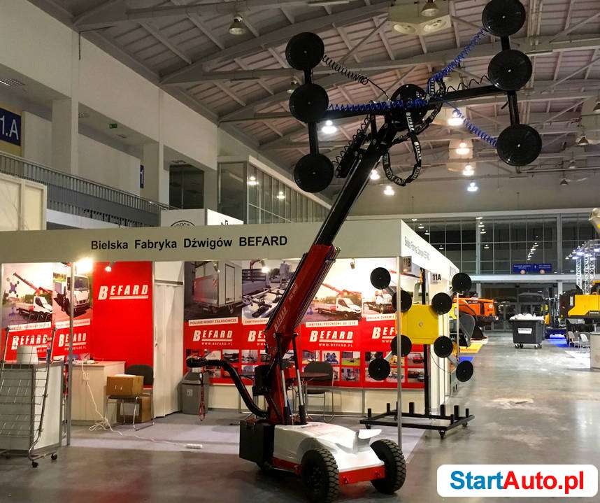 Robot montażowy, okna, BEFARD