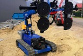 Robot próżniowy na gąsienicach