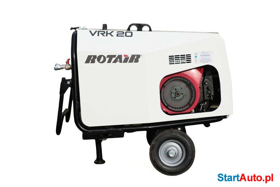 Rotair VRK20 kompresor mobilny śrubowy