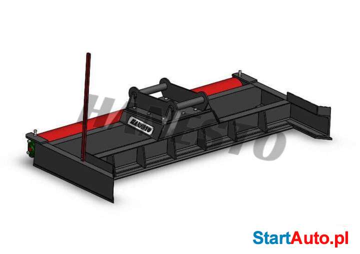 Równiarka do koparki niwelacji Belka równająca Grading Beam