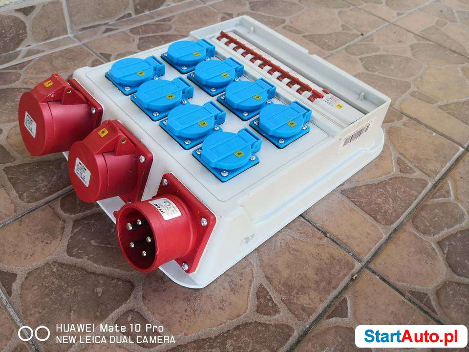 Rozdzielnia przenosna Eurolite elektryczno-budowlana