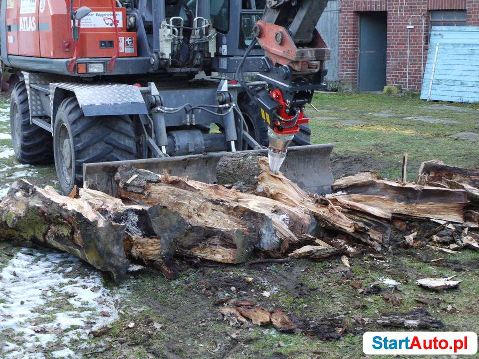 ROZLUPYWARKA STOZKOWA LUPARKA HYDRAULICZNA