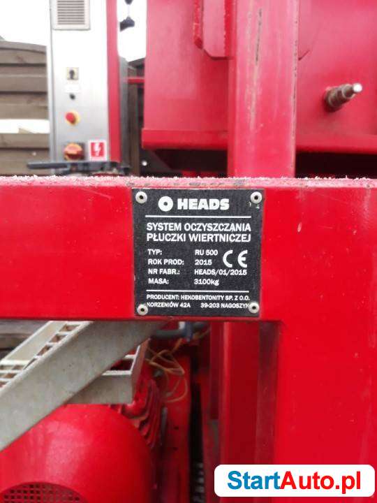 RU 500 Heads i pompa transferowa BBA Pumps