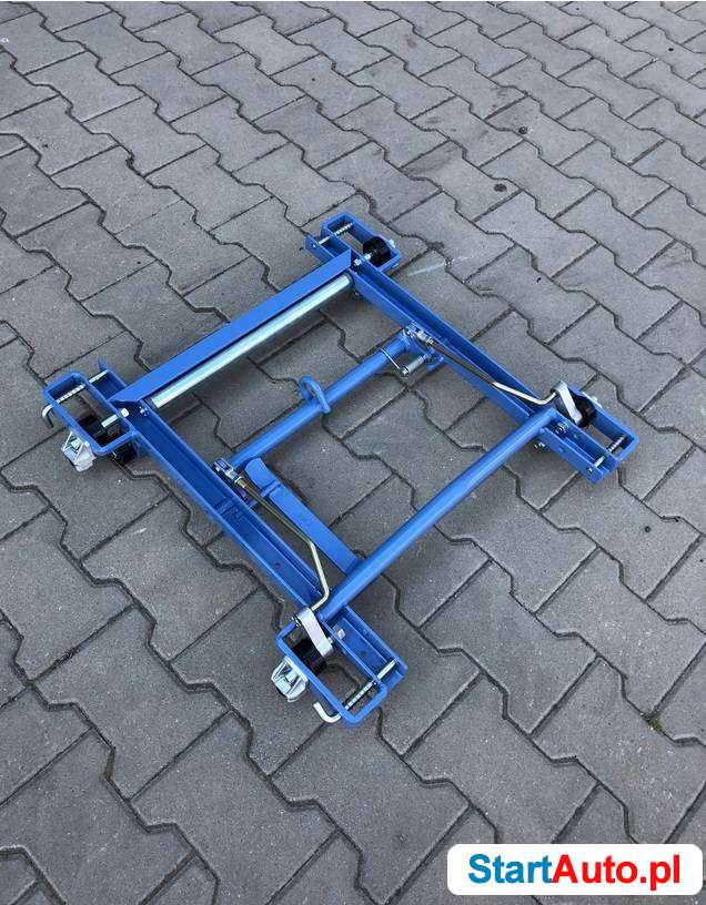 Sanie jezdne z hamulcem drabiny dekarskiej GEDA