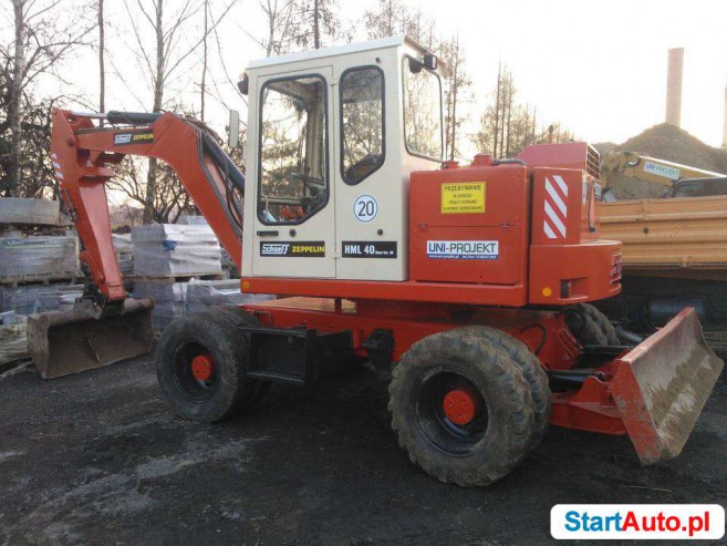 Schaeff HML 40 jak Terex HML 41 Liebherr 906 koparka kołowa