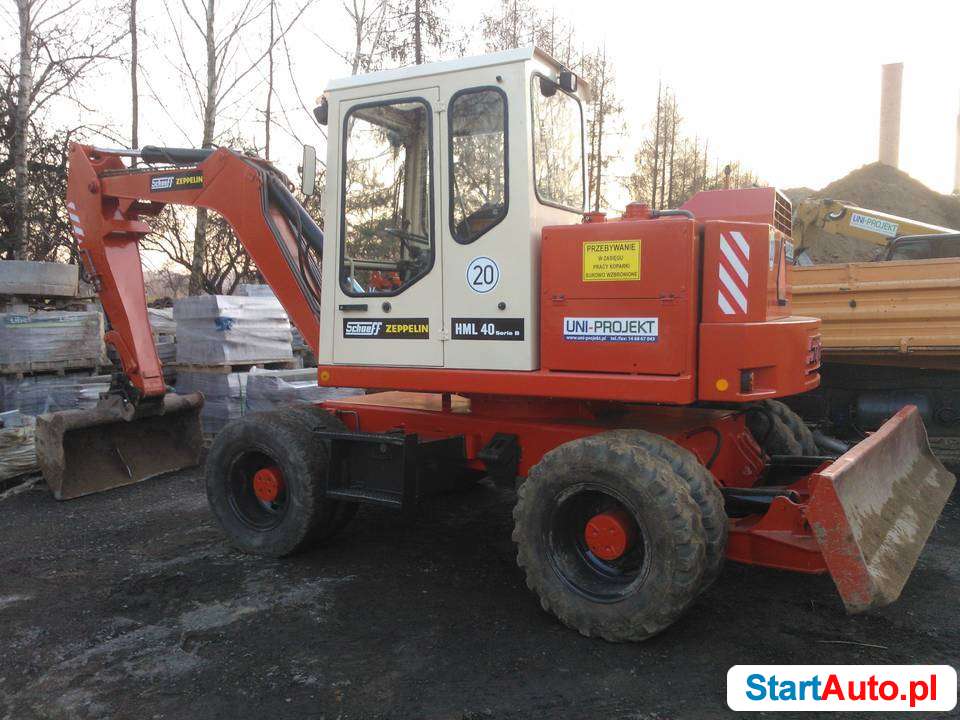 Schaeff HML 40 jak Terex HML 41 Liebherr 906 koparka kołowa