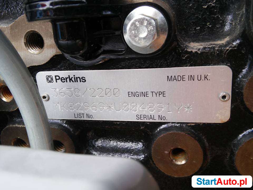 Silnik Perkins 4 cyl. 1204E-E44TA 4.40 70kW 95 KM Nieużywany