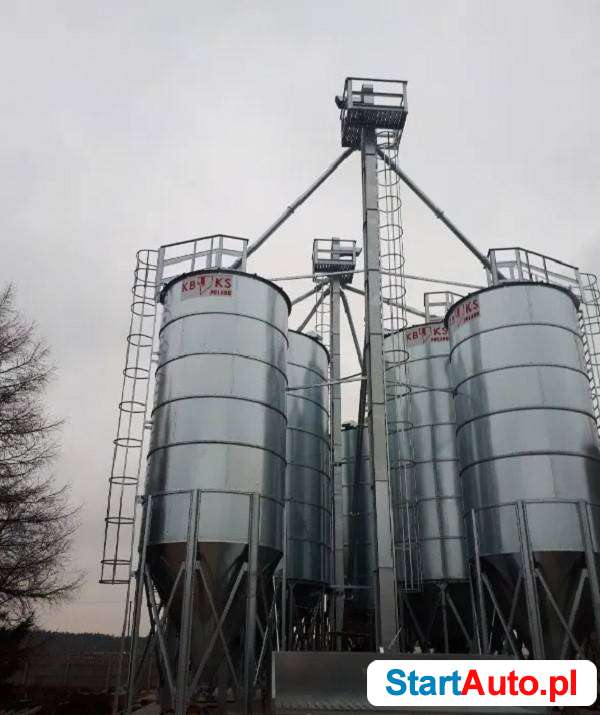 Silos 200T lejowy Kbks Poland producent podajnik Kubełkowy